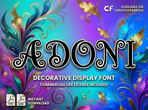 Adoni Font: Whimsical Elegance for Brand Storytelling