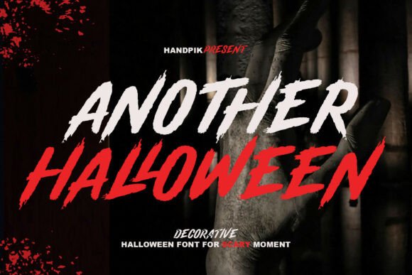 Another Halloween: The Ultimate Horror Display Font