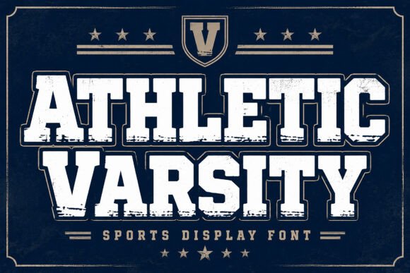 Athletic Varsity: A Bold Typeface for Brands