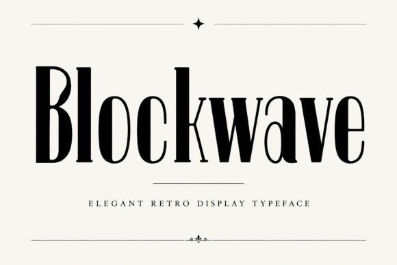 Blockwave Font: A Maker’s Review for Display Typography