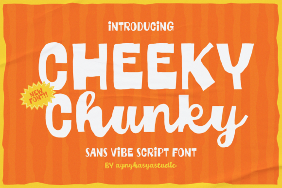 Cheeky Chunky: The Playful Display Font for Bold Brands