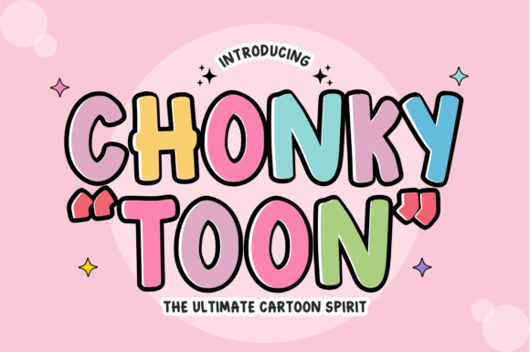 Chonky Toon: A Playful Display Font for Editorial Joy