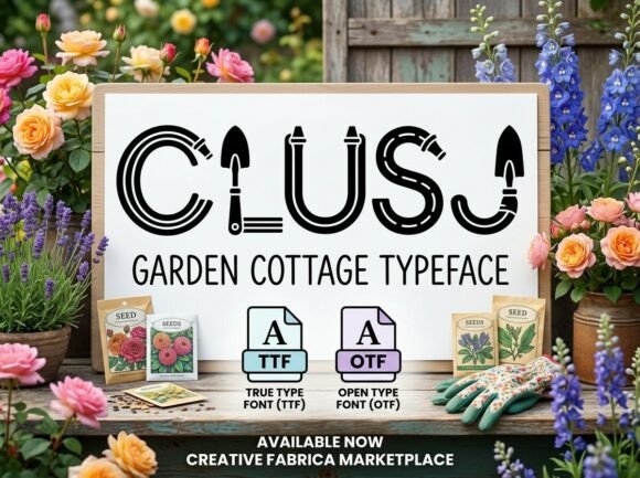Clusj Display Font for Web Design