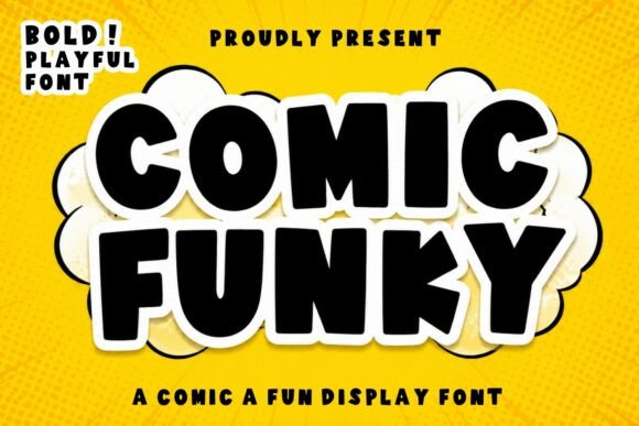 Comic Funky: A Playful Display Font for Web Design