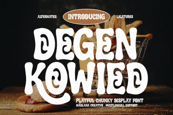 Degen Kowied: A Bold Display Typeface for Editors