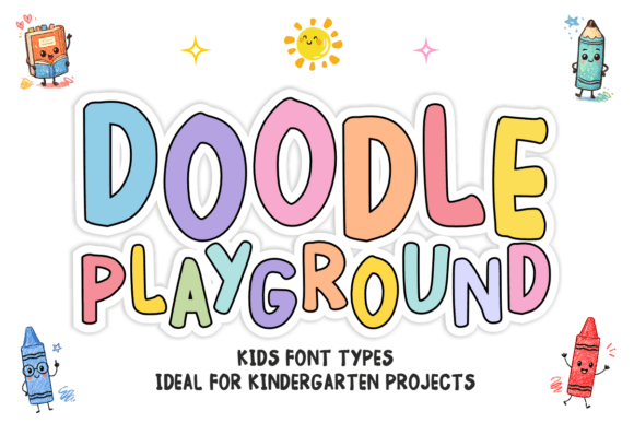 Doodle Playground: A Playful Display Font for Marketers