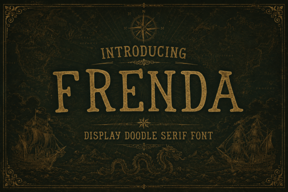 Frenda: A Serif Display Font for Digital Brands
