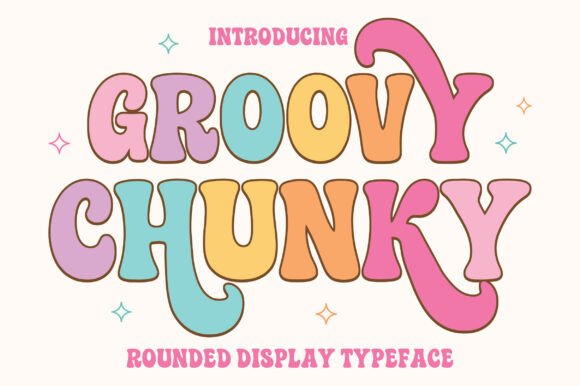Groovy Chunky: A Playful Display Font for Web Design