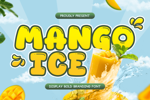Mango Ice Display Font for Web Design