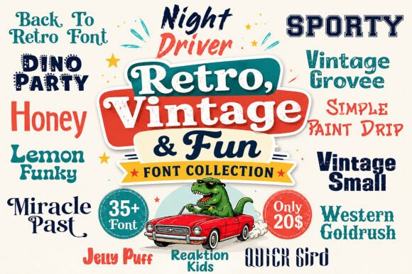 Retro, Vintage Fun Collection: A Designer’s Guide