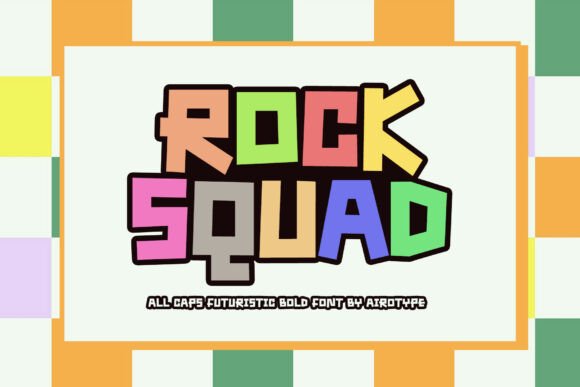 Rock Squad Font: Bold Display Typography for Web