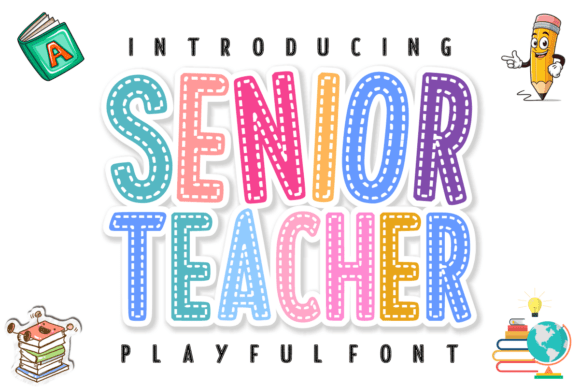Senior Teacher Font Review for Branding