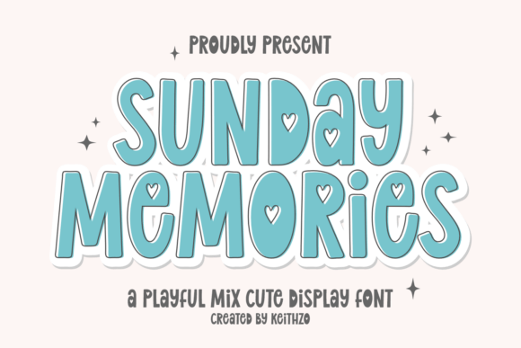 Sunday Memories: A Warm Display Font for Branding