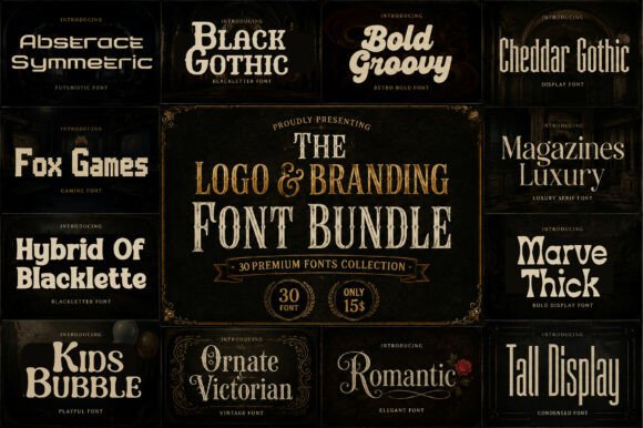 The Logo Branding Typeface for Makers