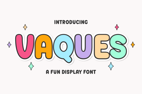 Vaques Font: Bold Display Type for Web