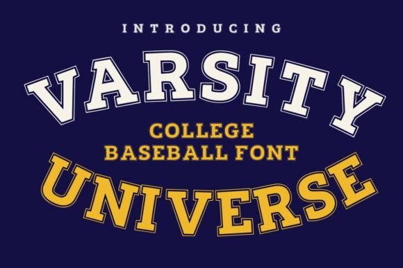 Varsity Universe Font for Bold Web Design